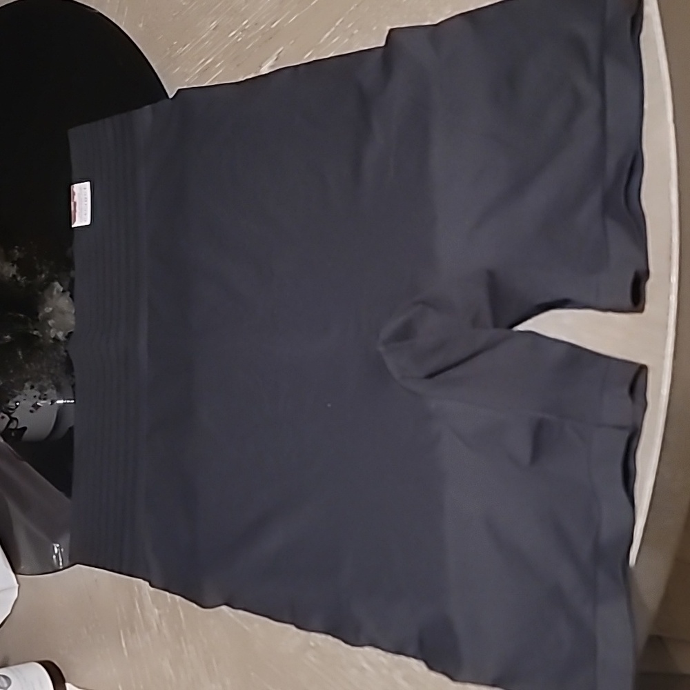 Cacique Black Ultra Spanxs Like High-Waist Shorts